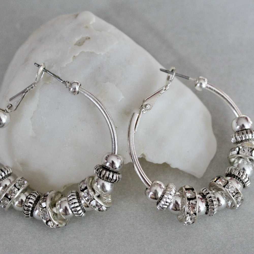 Fabulous Floating HOOP Earrings